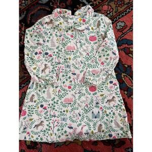 Mini Boden Baby 18-24 mos Hotchpotch Dress Spring Easter Girls bunny chicks